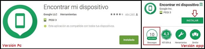 encontrar mi dispositivo con google