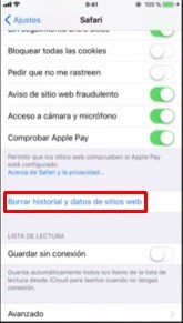 eliminar descargas ios